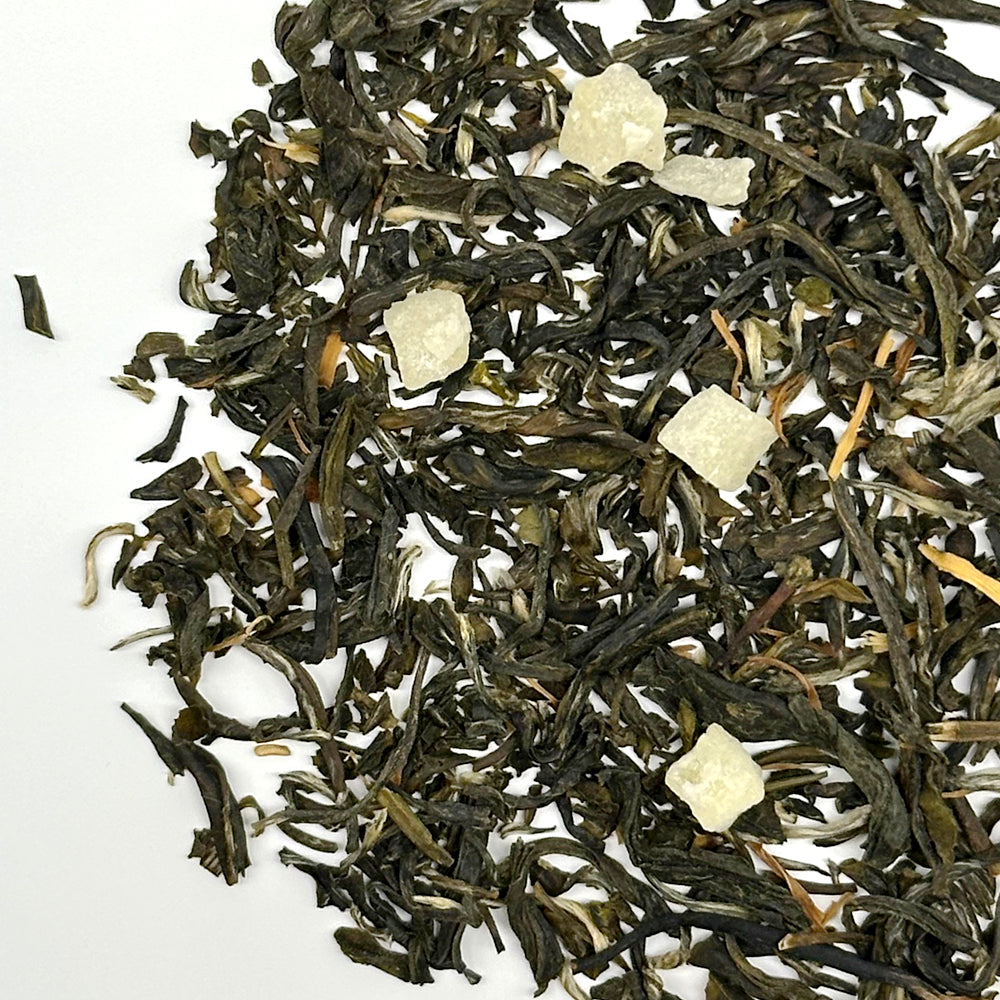 White Peach Green Tea