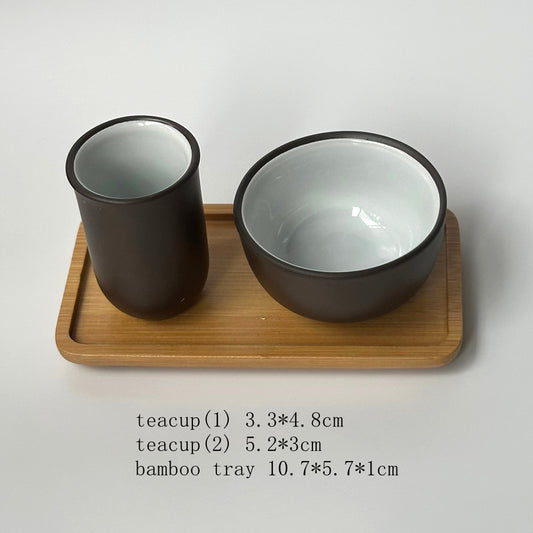 Tea art training - Assembly of aroma cup set - Gongfu tea set - Tea cup - Ceramic