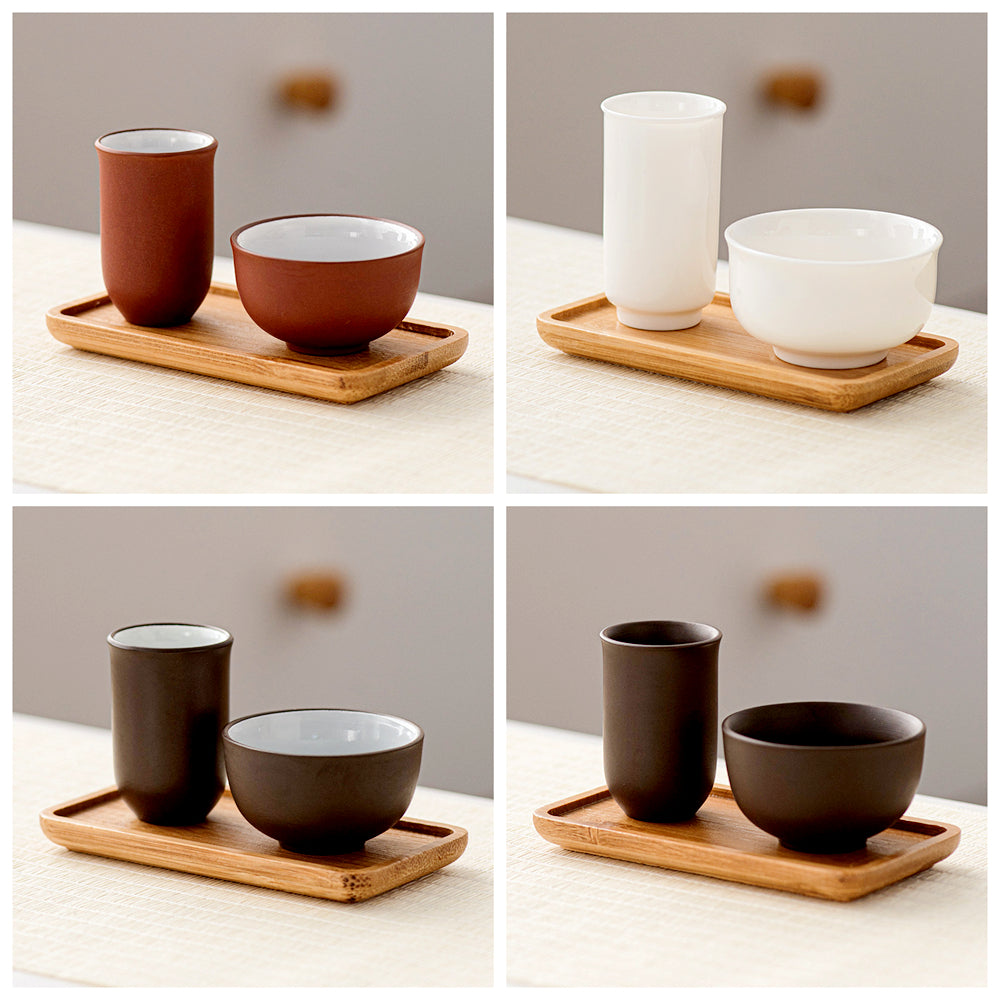 Tea art training - Assembly of aroma cup set - Gongfu tea set - Tea cup - Ceramic