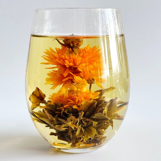 Handmade flower blooming tea ball - Rises Step by Step