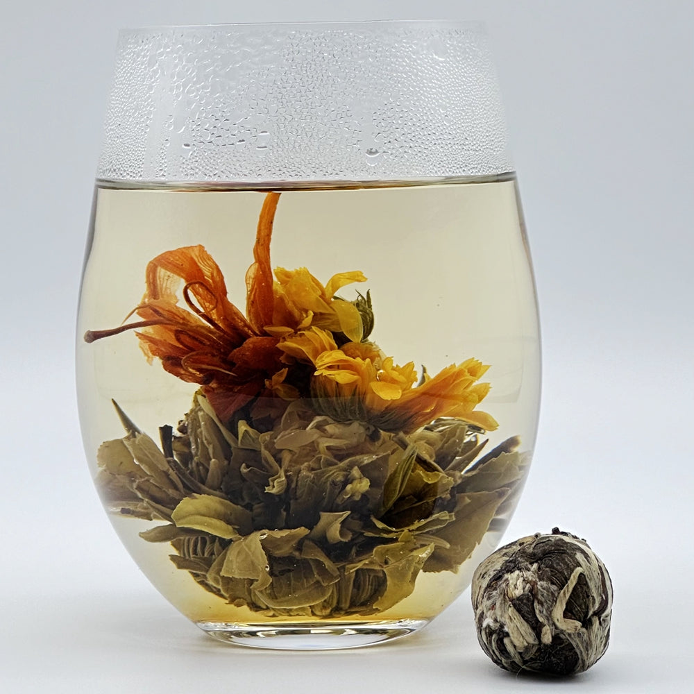 Handmade flower blooming tea ball - Love of Butterfly