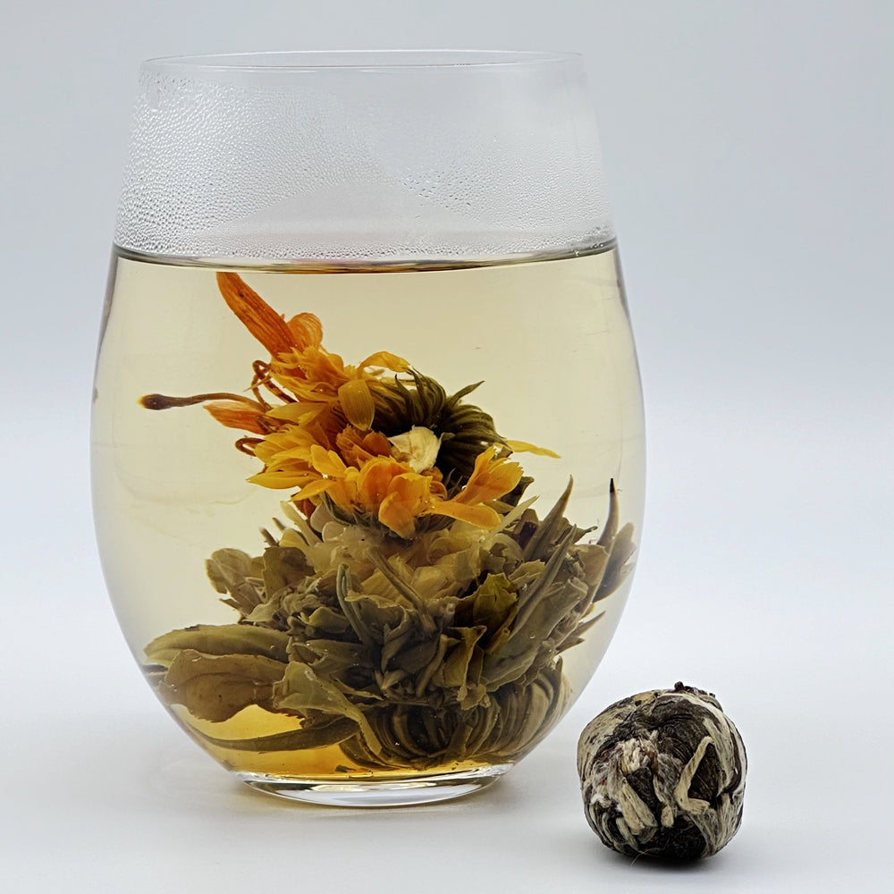 Handmade flower blooming tea ball - Love of Butterfly