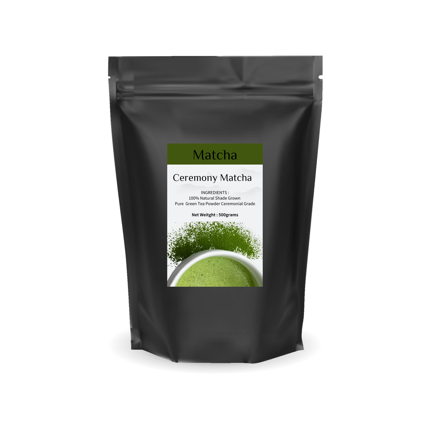 500grams Green Tea Powder Matcha Ceremonial Grade 6S