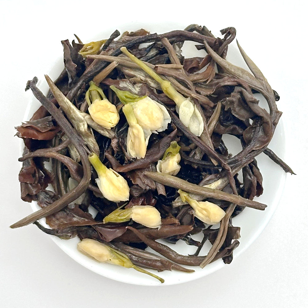 Yunnan White Tea Ball with Jasmine Flower