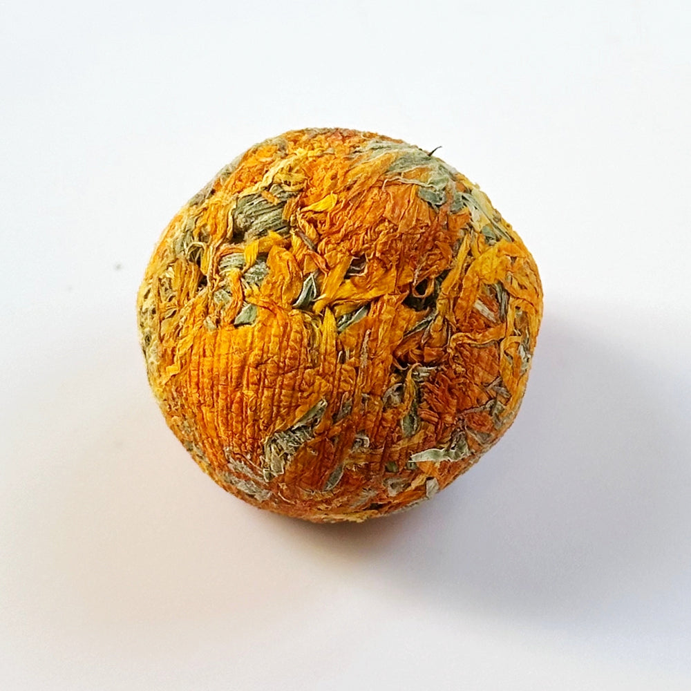 Hand-wrapped Flower Tea Ball Golden Chrysanthemum 500grams packed