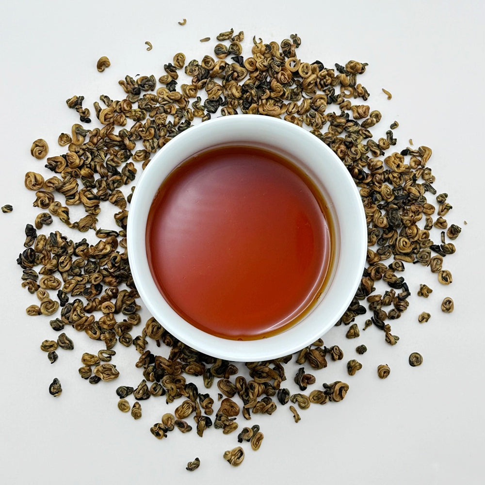 Golden Snail Black Tea Yunnan