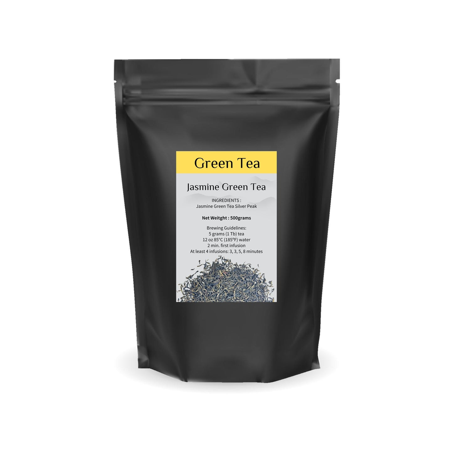 500grams Bubble Tea use Jasmine Green Tea Silver Peak