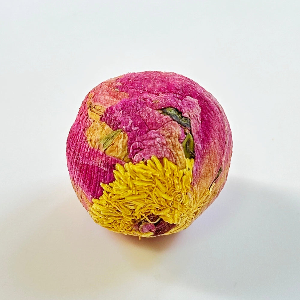 Hand-wrapped Flower Tea Ball Peony 500grams Packed