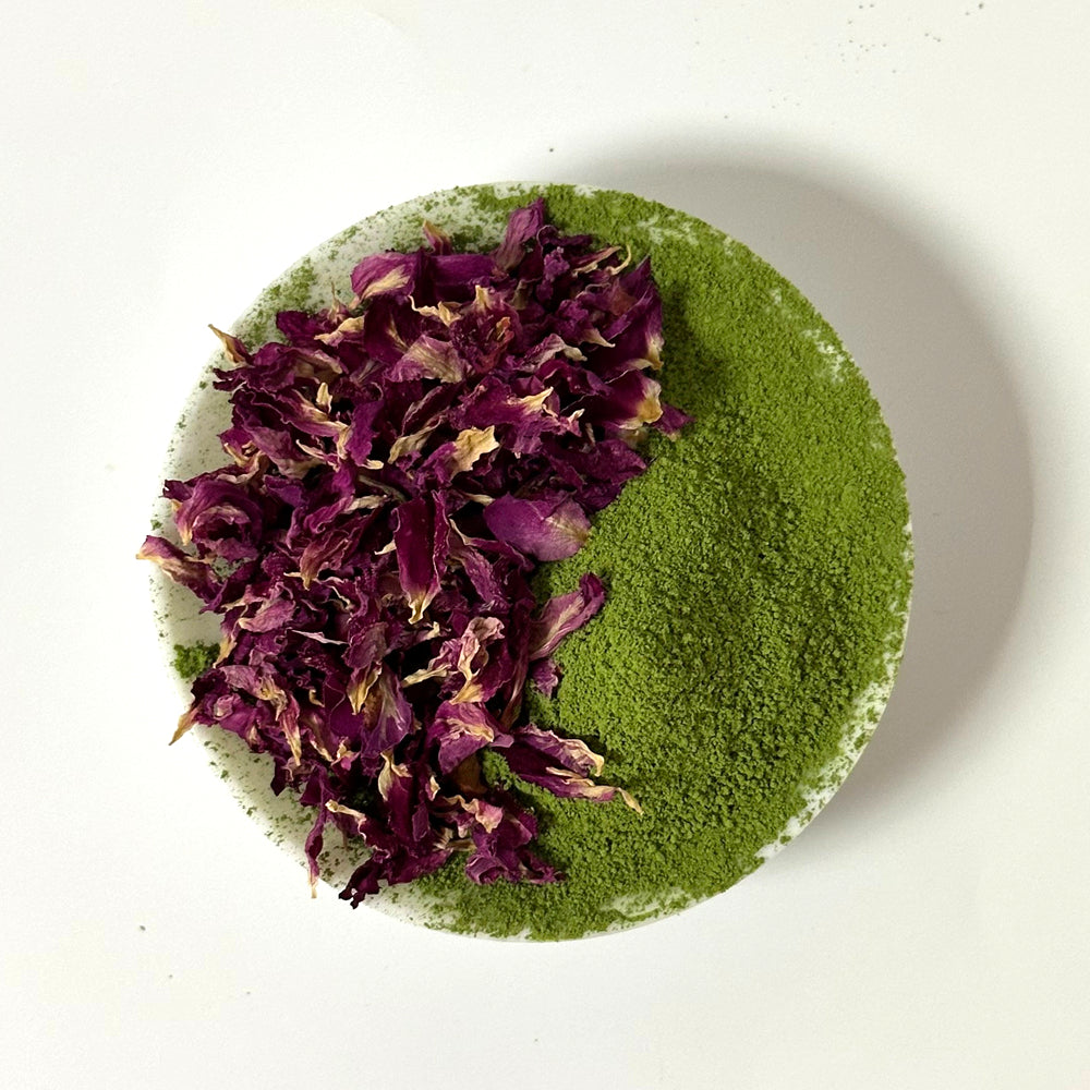 Rose Matcha - 6A Ceremonial Grade Green Tea Powder base