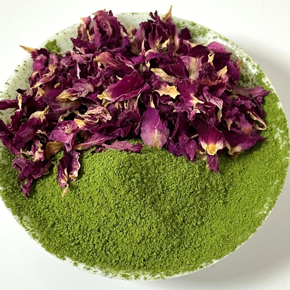 Rose Matcha - 6A Ceremonial Grade Green Tea Powder base