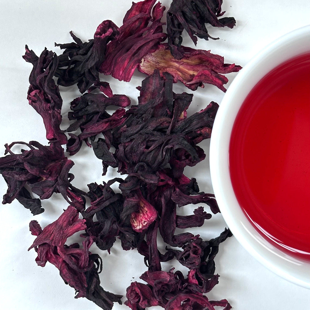 Water Washed Luo Shen Hua / Roselle Flower Tea / Hibiscus Flower Tea